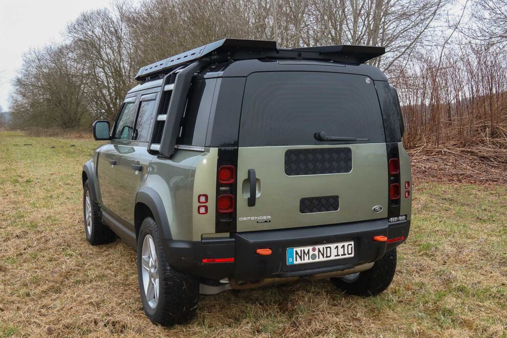 New Defender Spare Wheel Delete Kit - L663 - 4x4overlander