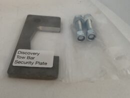 tow bar security plate