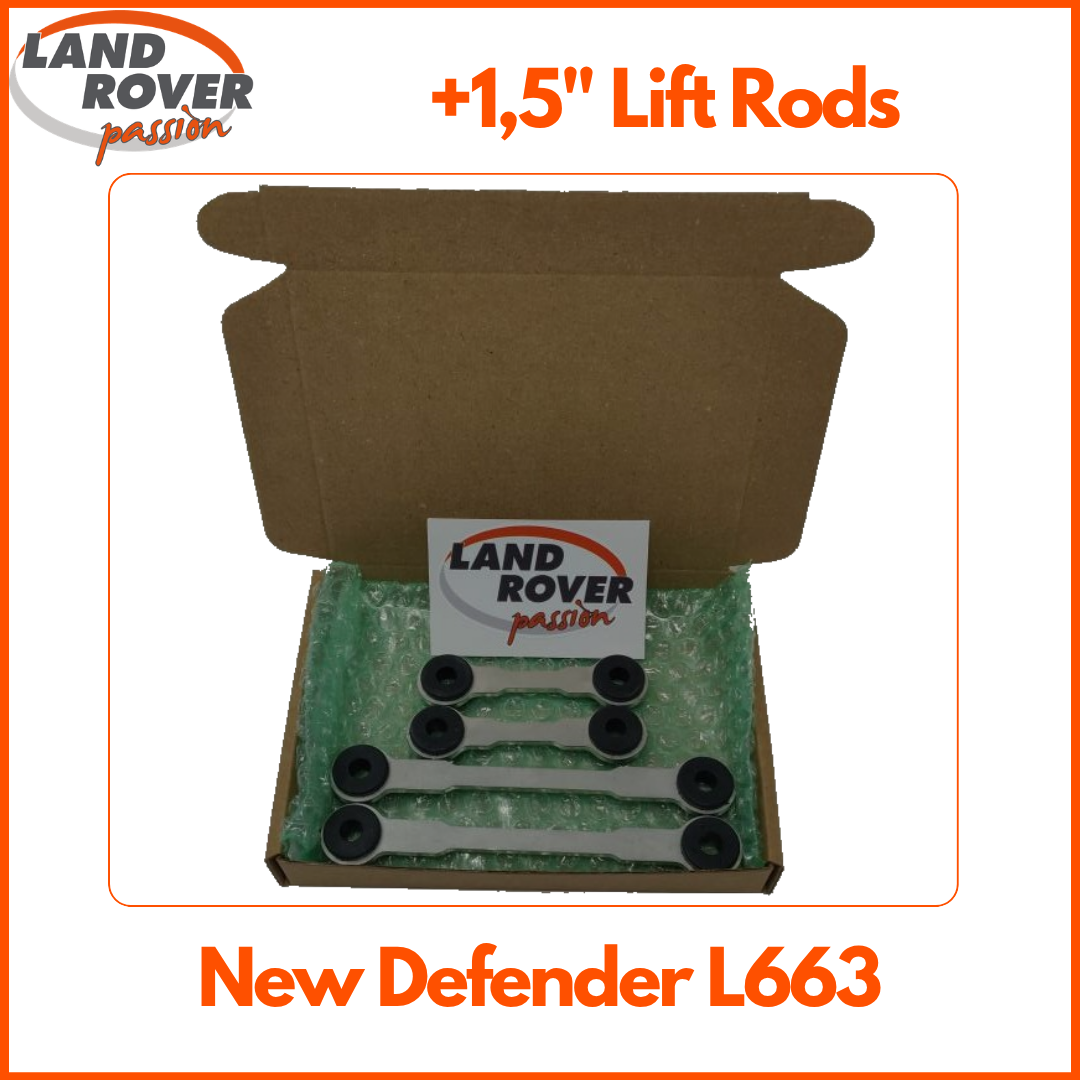 LRP L663 New Defender Lift Rods 1.5" also Discovery 5 L462