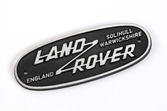 Vintage Land Rover badge