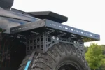 spare wheel storage tray